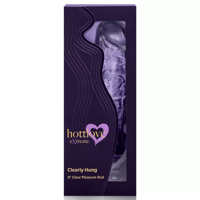 Clearly Hung Suction Cup Dildo 9 Inch - Hott Love Extreme at Spencer's