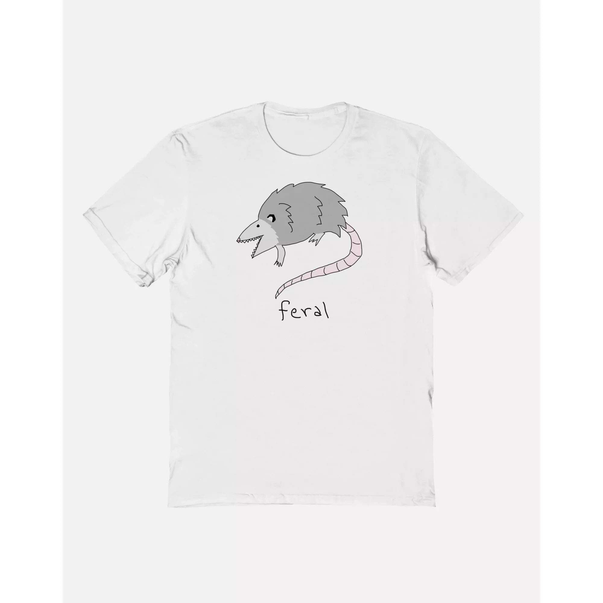 Feral T Shirt - fautbarb at Spencer's