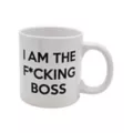 I Am the F*cking Boss Coffee Mug - 22 oz. at Spencer's