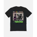 Raccoon Vibes at the Function T Shirt at Spencer's