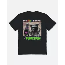 Raccoon Vibes at the Function T Shirt at Spencer's