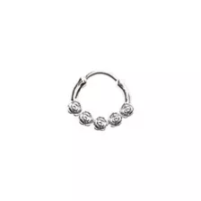 Silver-Tone Roses Clicker Septum Ring - 16 Gauge at Spencer's