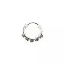 Silver-Tone Roses Clicker Septum Ring - 16 Gauge at Spencer's