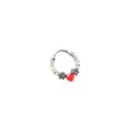 Red Floral Heart Septum Ring - 16 Gauge at Spencer's