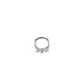 Teeth Silver-Tone Hinged Septum Ring - 16 Gauge at Spencer's