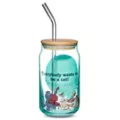 The Aristocats Glass Cup with Straw - 16 oz. at Spencer's