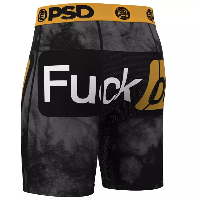 PSD Fuck Off Bleach-Effect Boxer Briefs at Spencer's