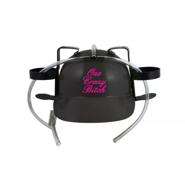 One Crazy Bitch Drinking Hat at Spencer's
