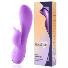 Love Language Rabbit Vibrator - Hott Love at Spencer's