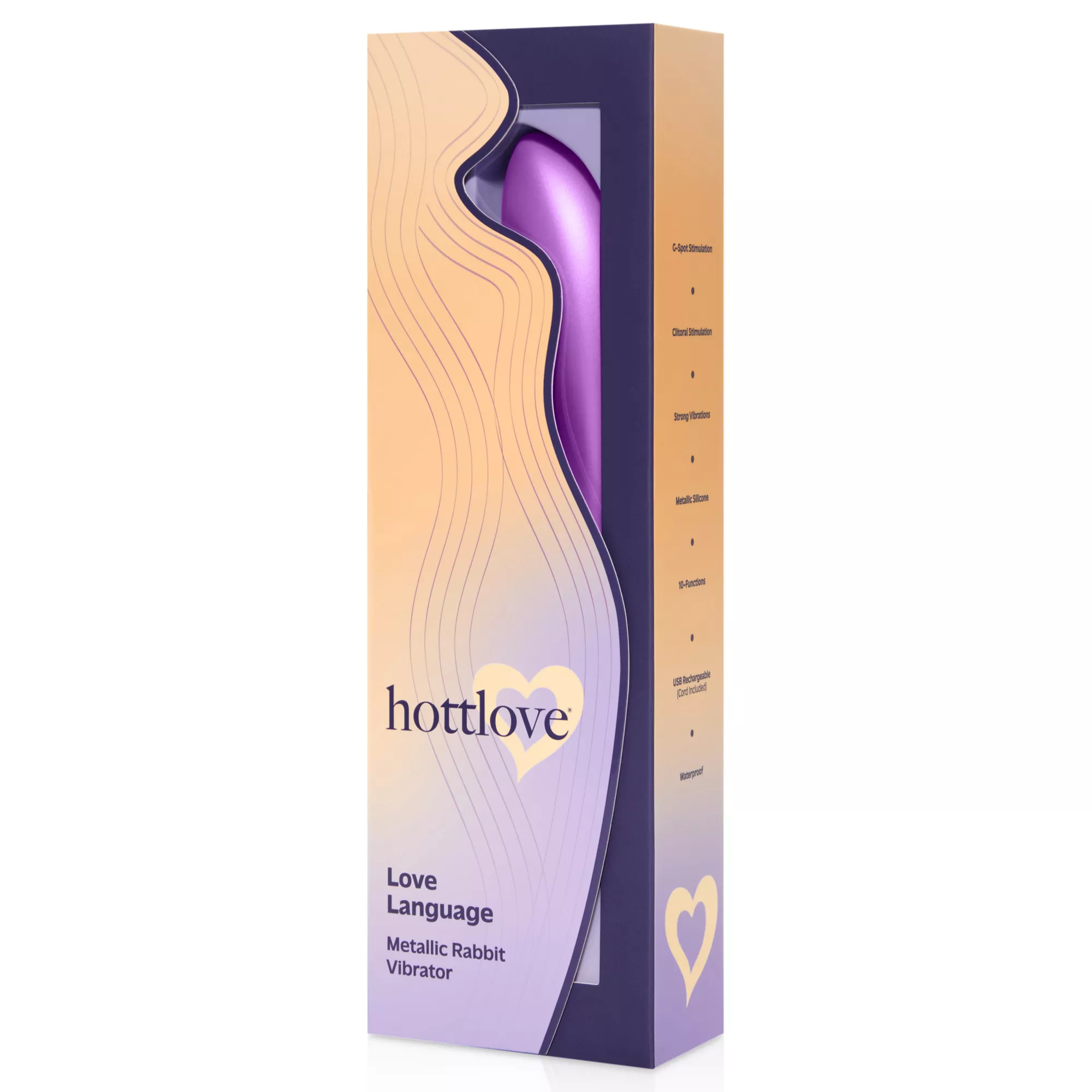 Love Language Rabbit Vibrator - Hott Love at Spencer's