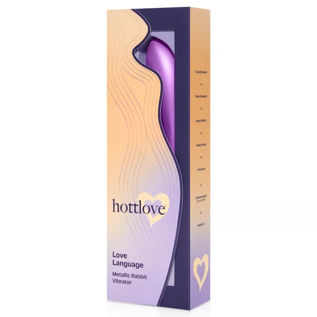 Love Language Rabbit Vibrator - Hott Love at Spencer's