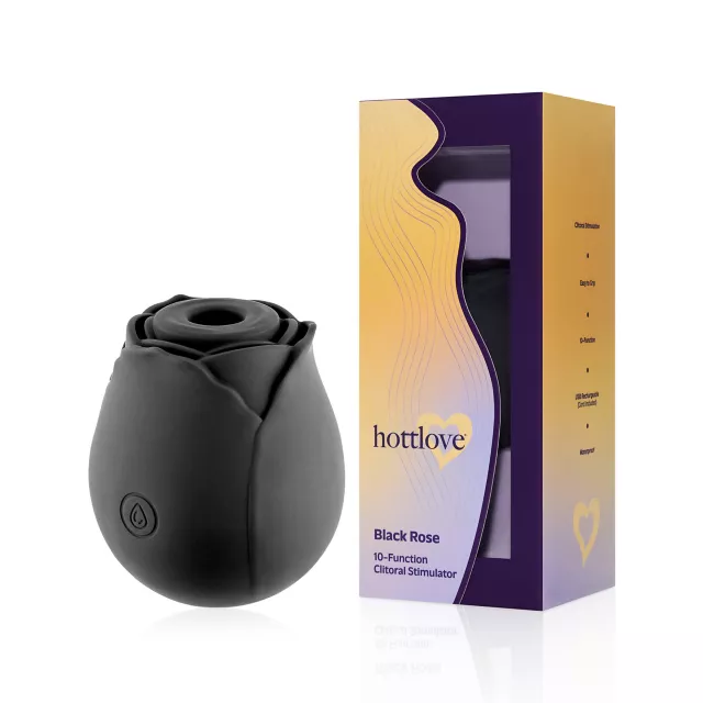 Black Rose Vibrator - Hott Love