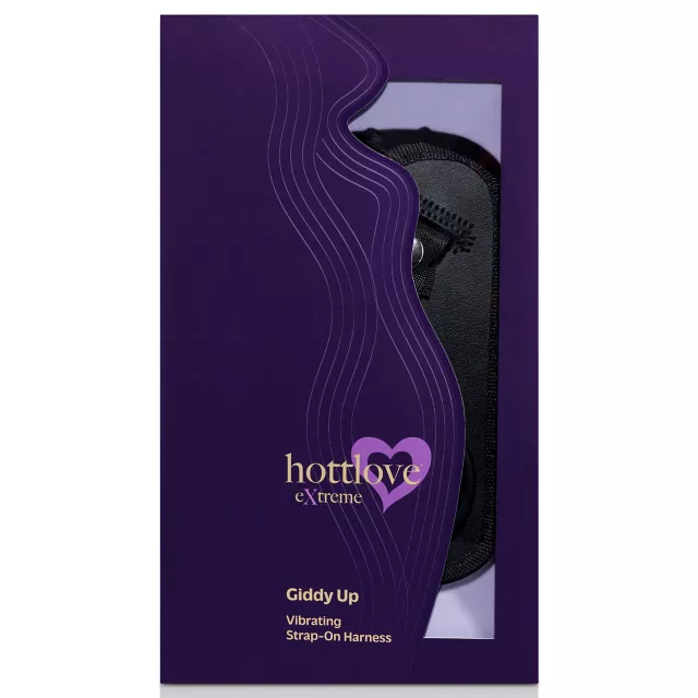 Giddy Up Vibrating Strap-On Harness and Toy Set - Hott Love Extreme at Spencer's