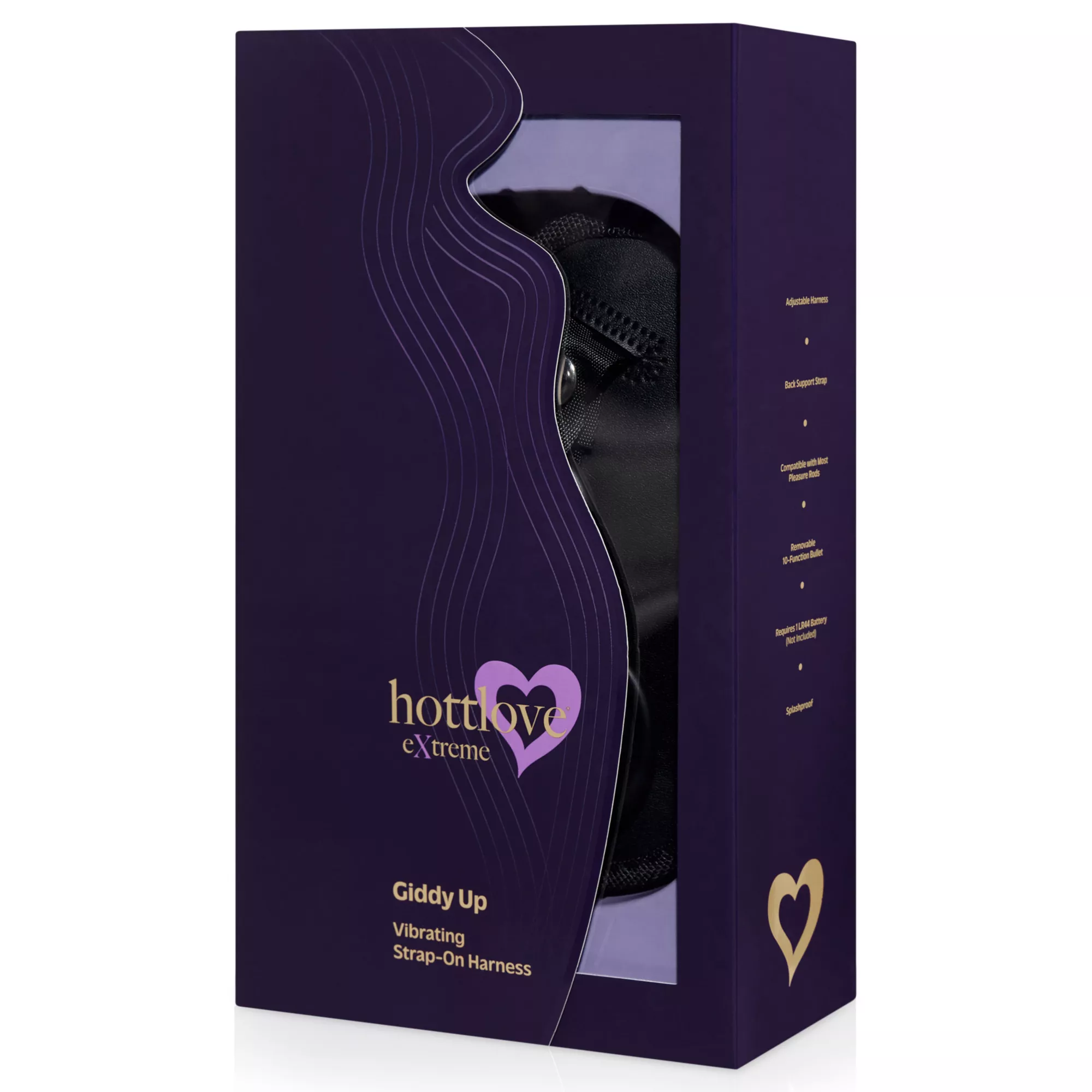 Giddy Up Vibrating Strap-On Harness and Toy Set - Hott Love Extreme at Spencer's
