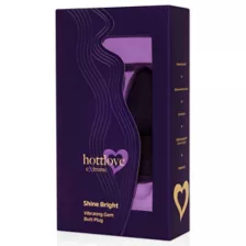 Shine Bright Vibrating Butt Plug Black - Hott Love Extreme at Spencer's