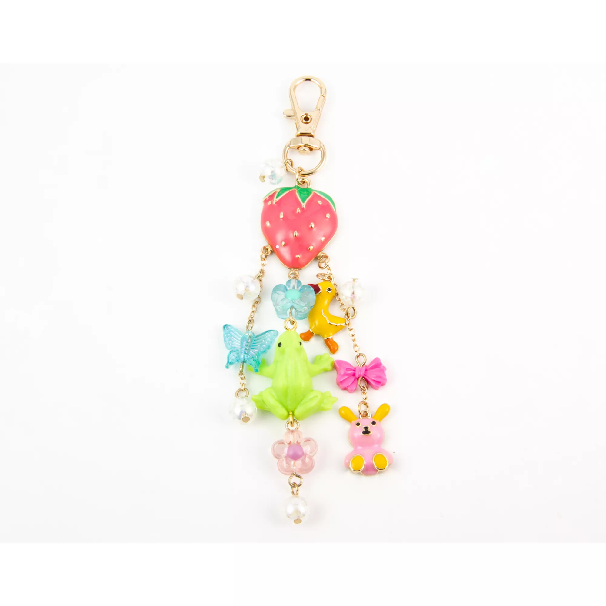 Strawberry & Friends Bag Charm at Spencer's
