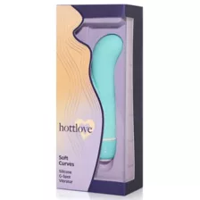 Hott Love Soft Curves G-Spot Vibrator Turquoise at Spencer's