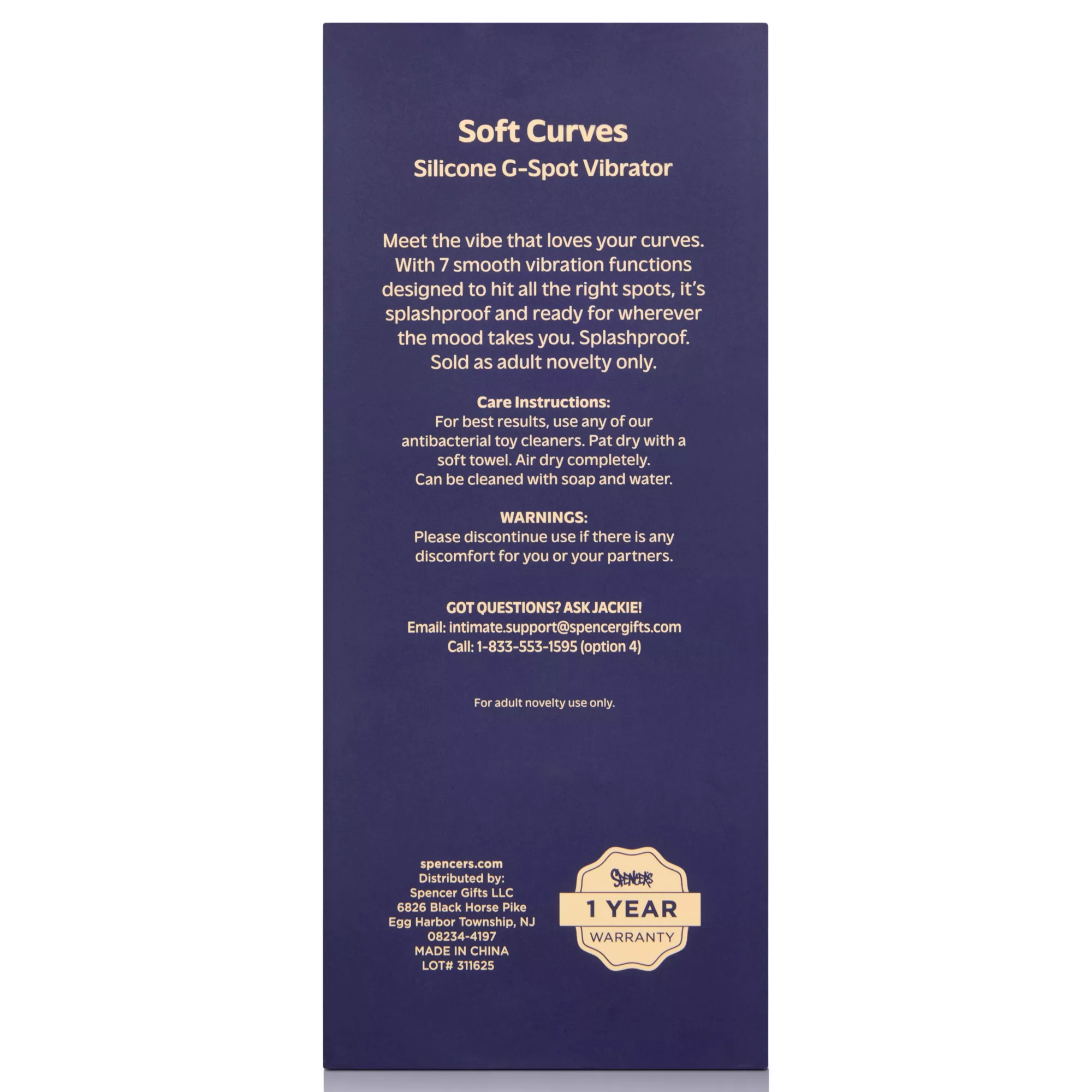 Hott Love Soft Curves G-Spot Vibrator Turquoise at Spencer's