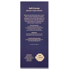Hott Love Soft Curves G-Spot Vibrator Turquoise at Spencer's