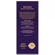 Hott Love Soft Curves G-Spot Vibrator at Spencer's