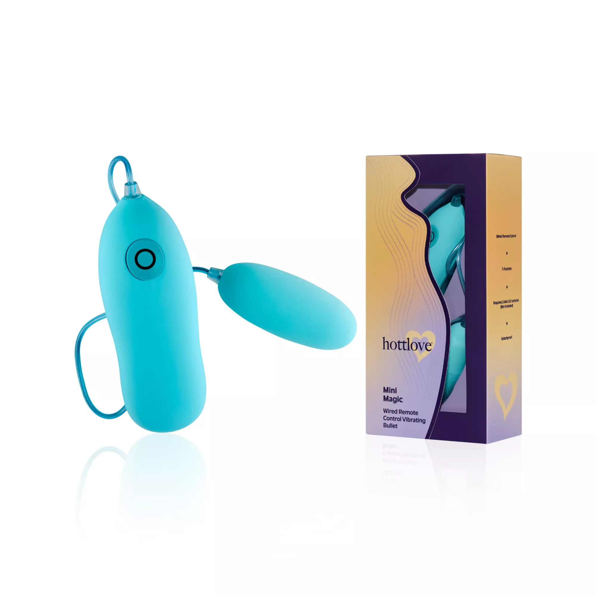 Mini Magic Bullet Vibrator with Remote Control - Hott Love at Spencer's