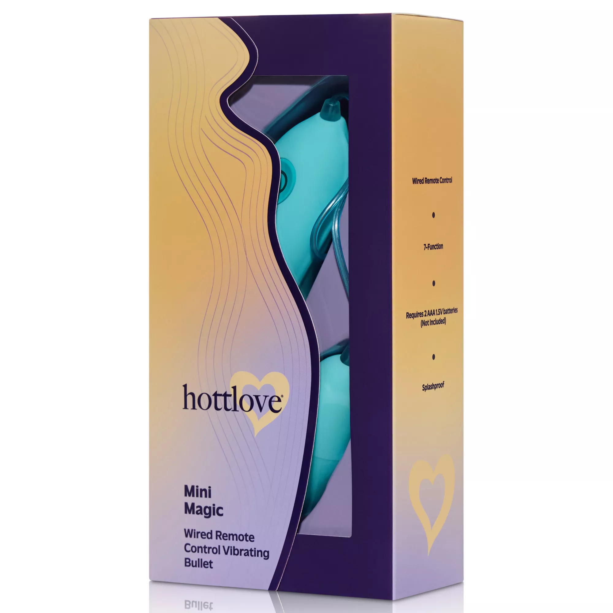 Mini Magic Bullet Vibrator with Remote Control - Hott Love at Spencer's
