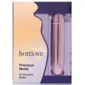 Precious Metal 10-Function Bullet Vibrator - Hott Love at Spencer's