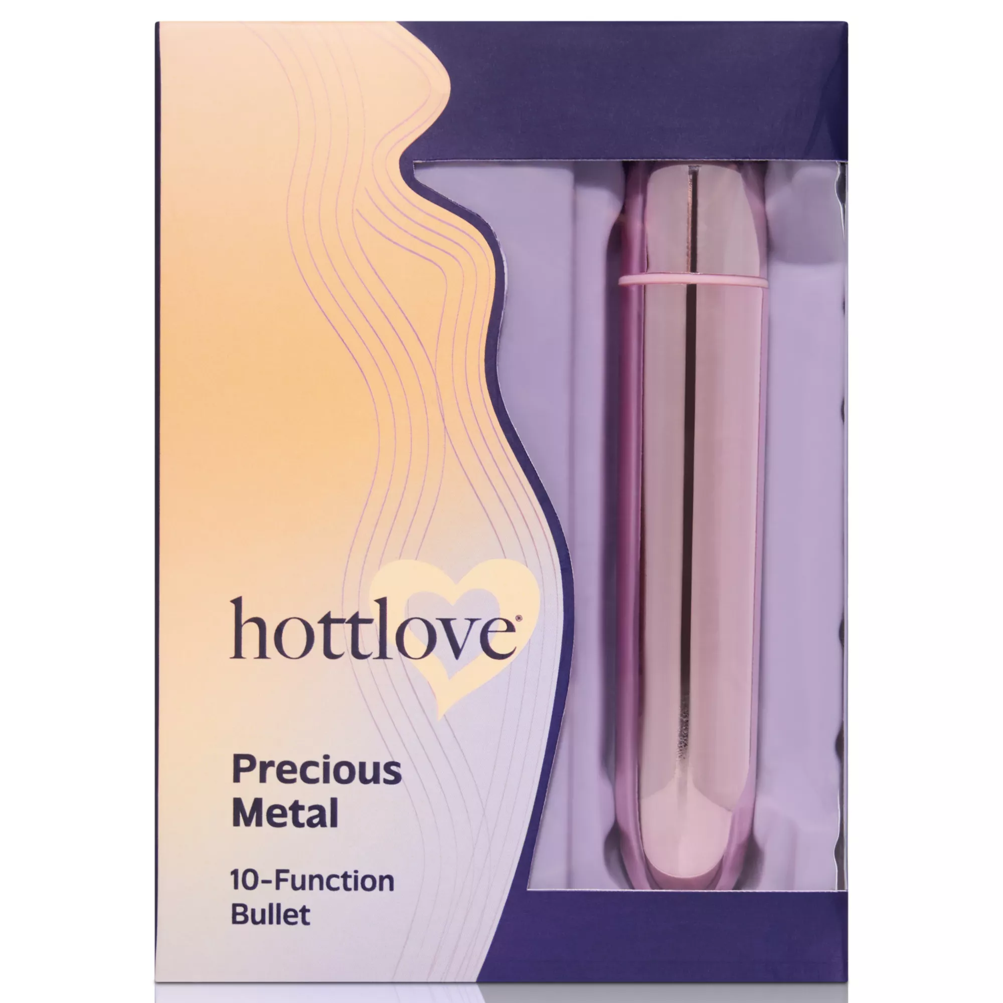 Precious Metal 10-Function Bullet Vibrator - Hott Love at Spencer's