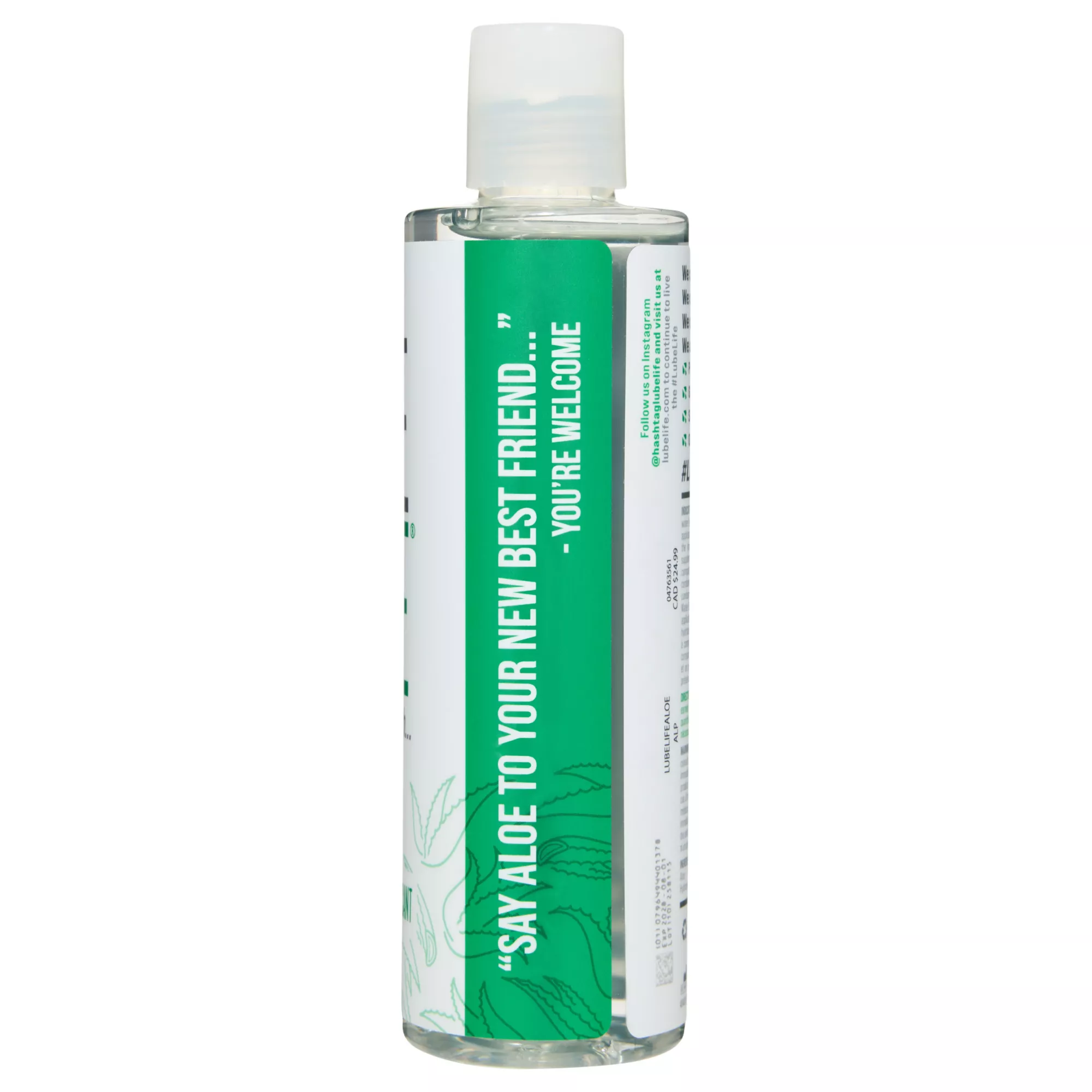 Aloe and Water-Based Lube - 8 oz.