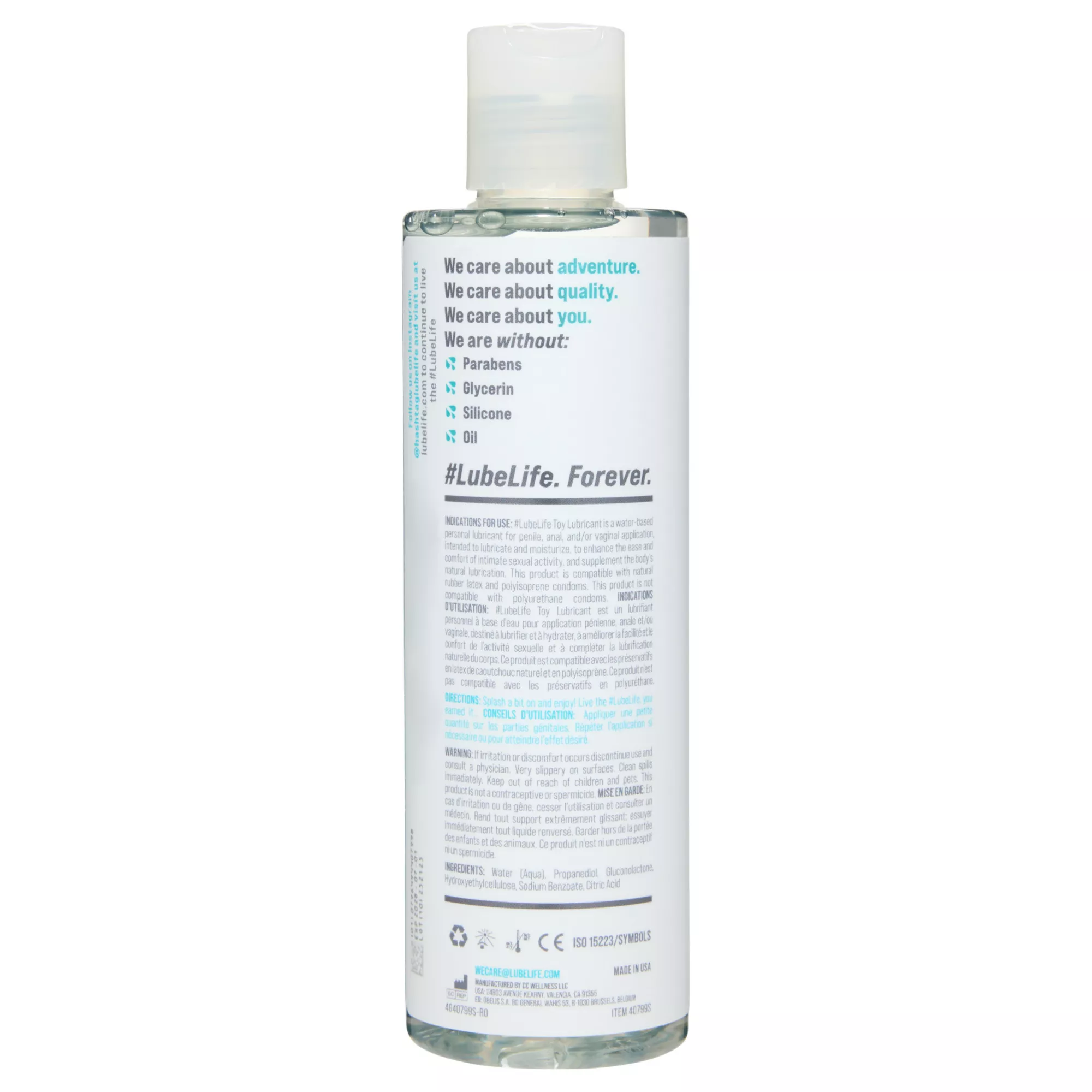 Water-Based Toy Lube - 8 oz. at Spencer's