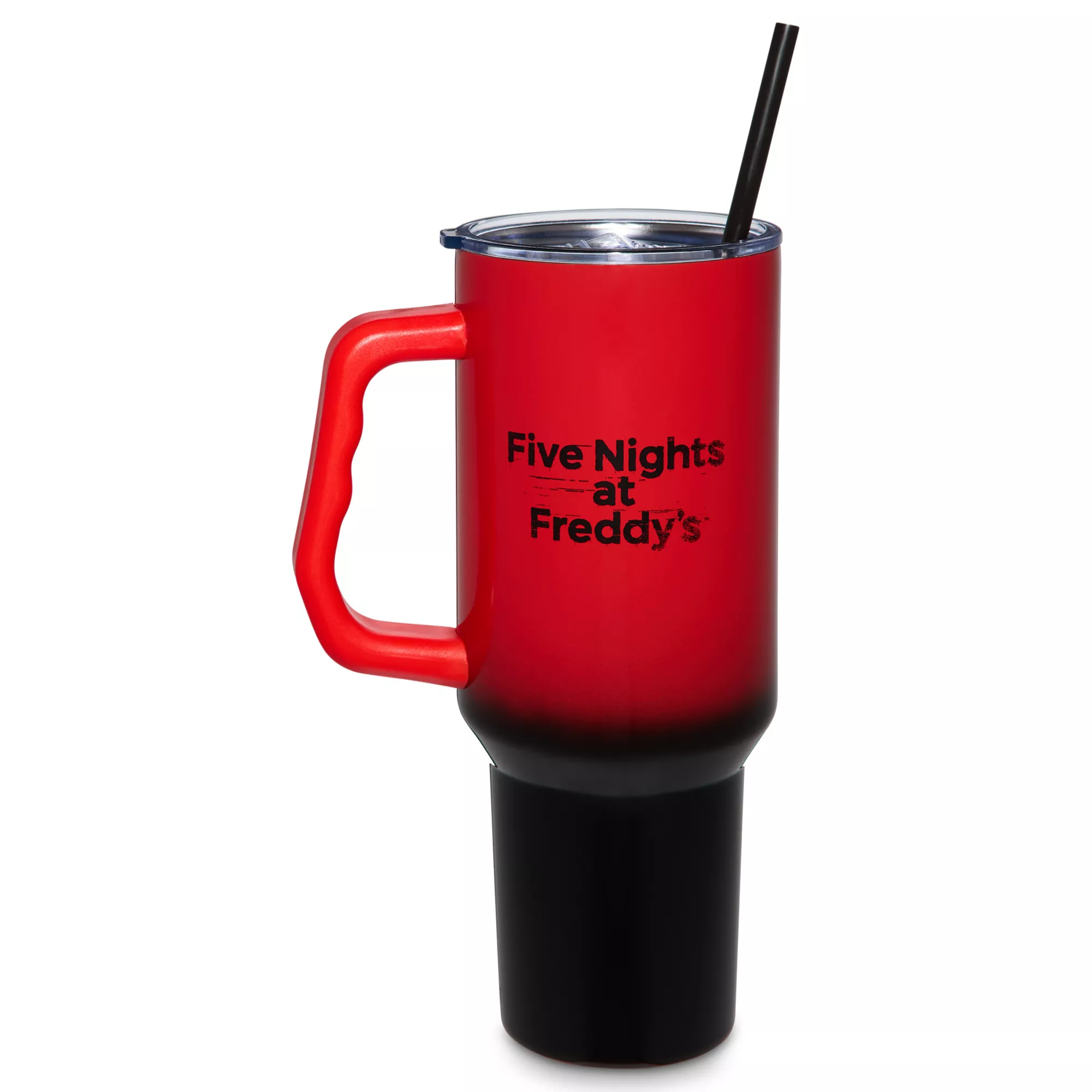 Freddy Fazbear Let's Party Travel Tumbler with Straw 40 oz. - Five Nights at Freddy's at Spencer's