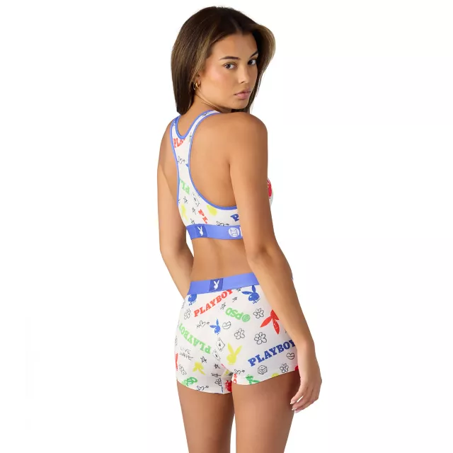 PSD Playboy Flower Boyshorts at Spencer's