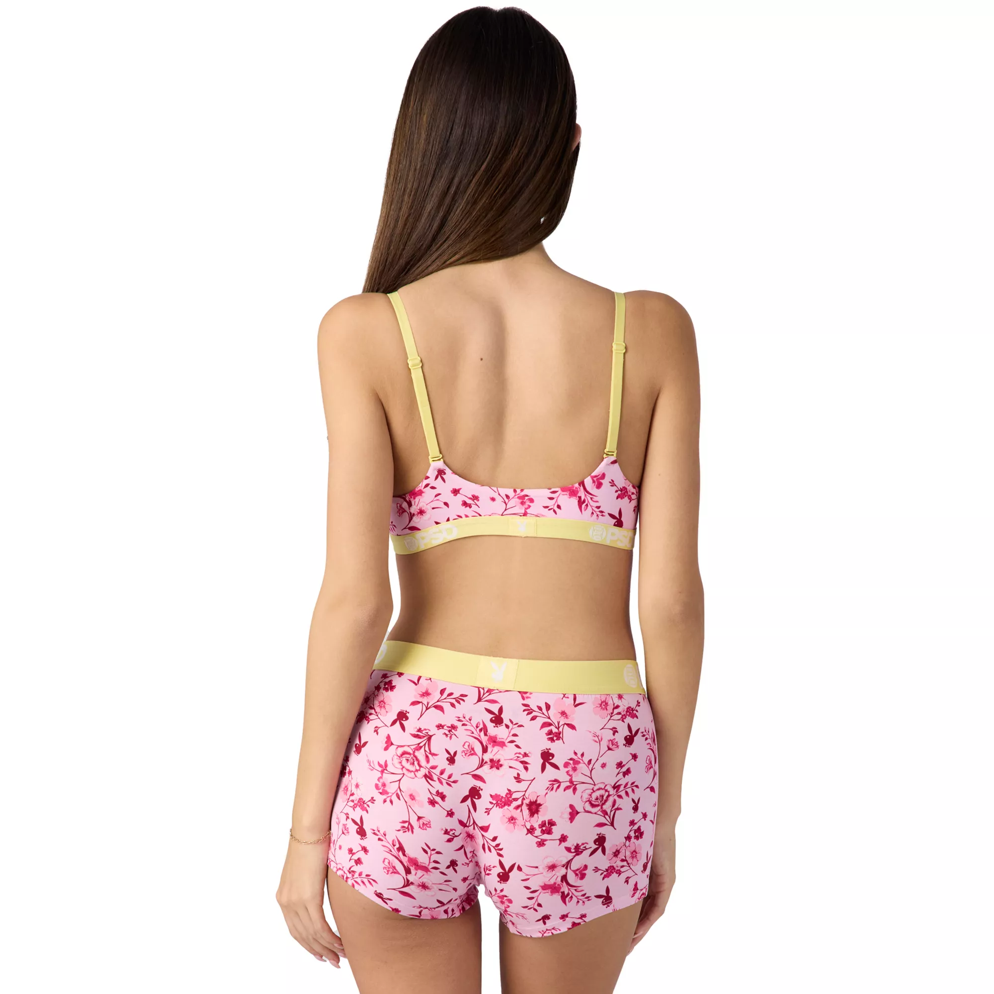PSD Playboy Pink Blossom Sports Bra at Spencer's