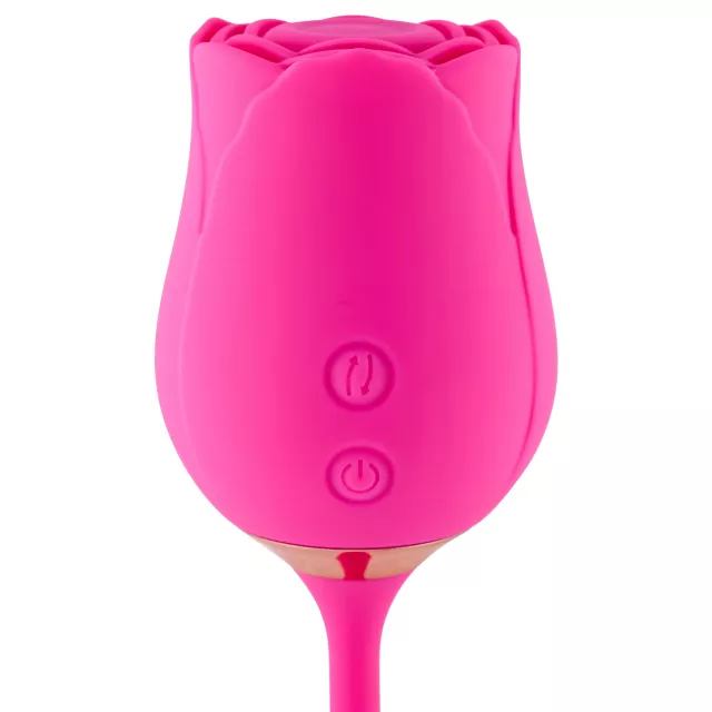 Fantasy Garden 2-in-1 Thrusting Massager - Hott Love Extreme at Spencer's