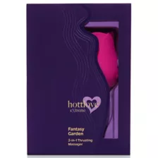 Fantasy Garden 2-in-1 Thrusting Massager - Hott Love Extreme at Spencer's