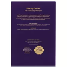 Fantasy Garden 2-in-1 Thrusting Massager - Hott Love Extreme at Spencer's