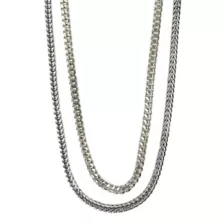 Multi-Pack Tight and Curb Chain Necklaces - 2 Pack at Spencer's