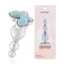 Sexology Pretty Fly Metal Butt Plug 4.2 Inch at Spencer's