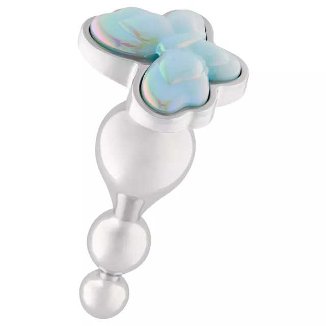Sexology Pretty Fly Metal Butt Plug 4.2 Inch at Spencer's