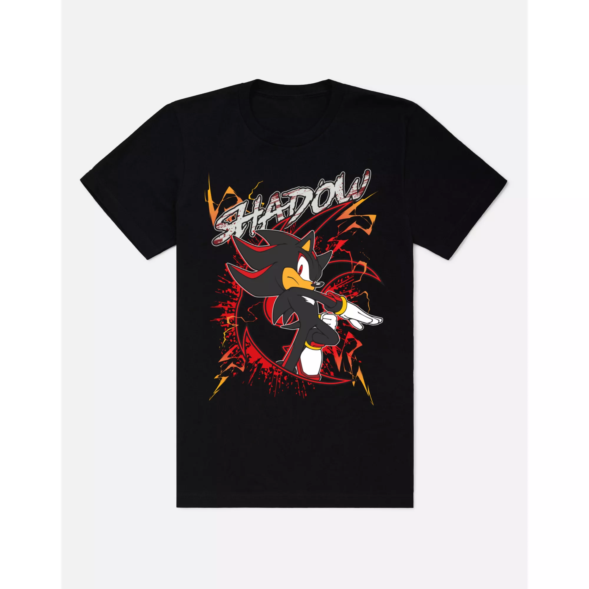 Shadow the Hedgehog Splash Decal T Shirt - Sonic the Hedgehog at Spencer's