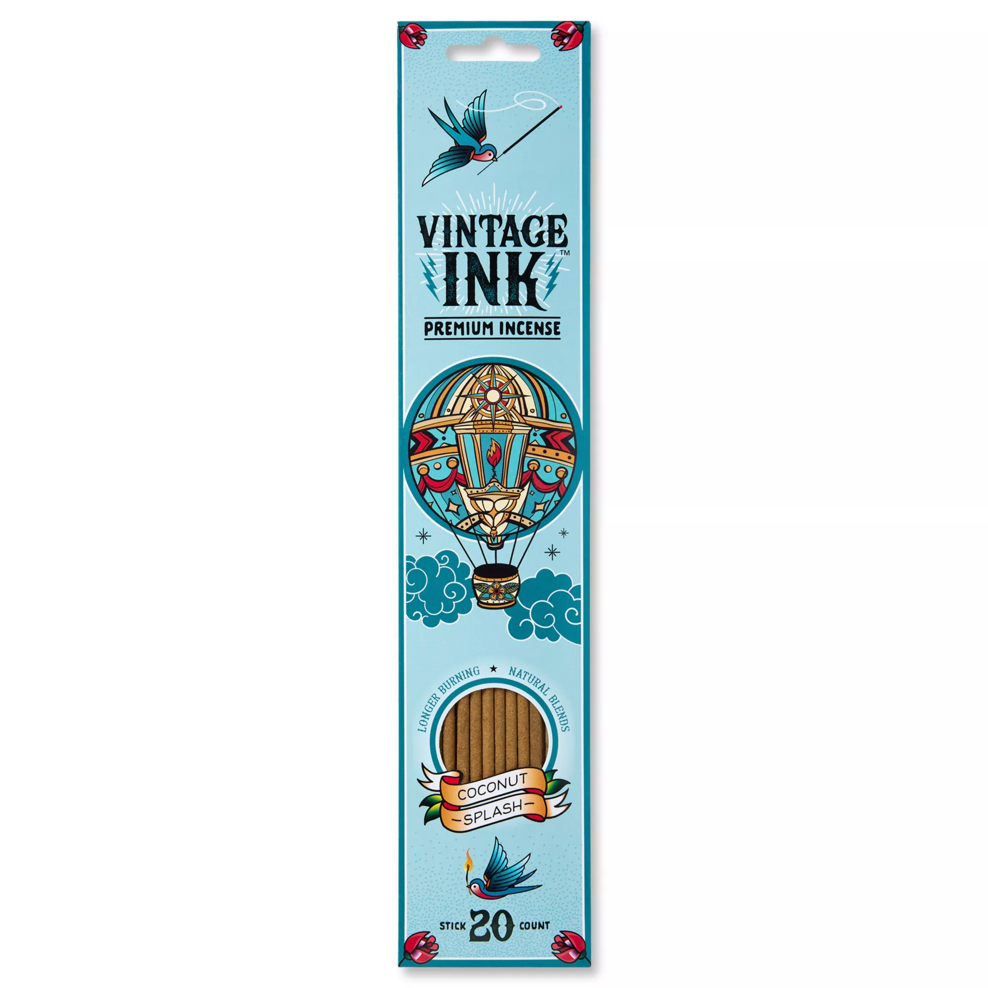 Vintage Ink Coconut Splash Incense Sticks - 20 Pack at Spencer's