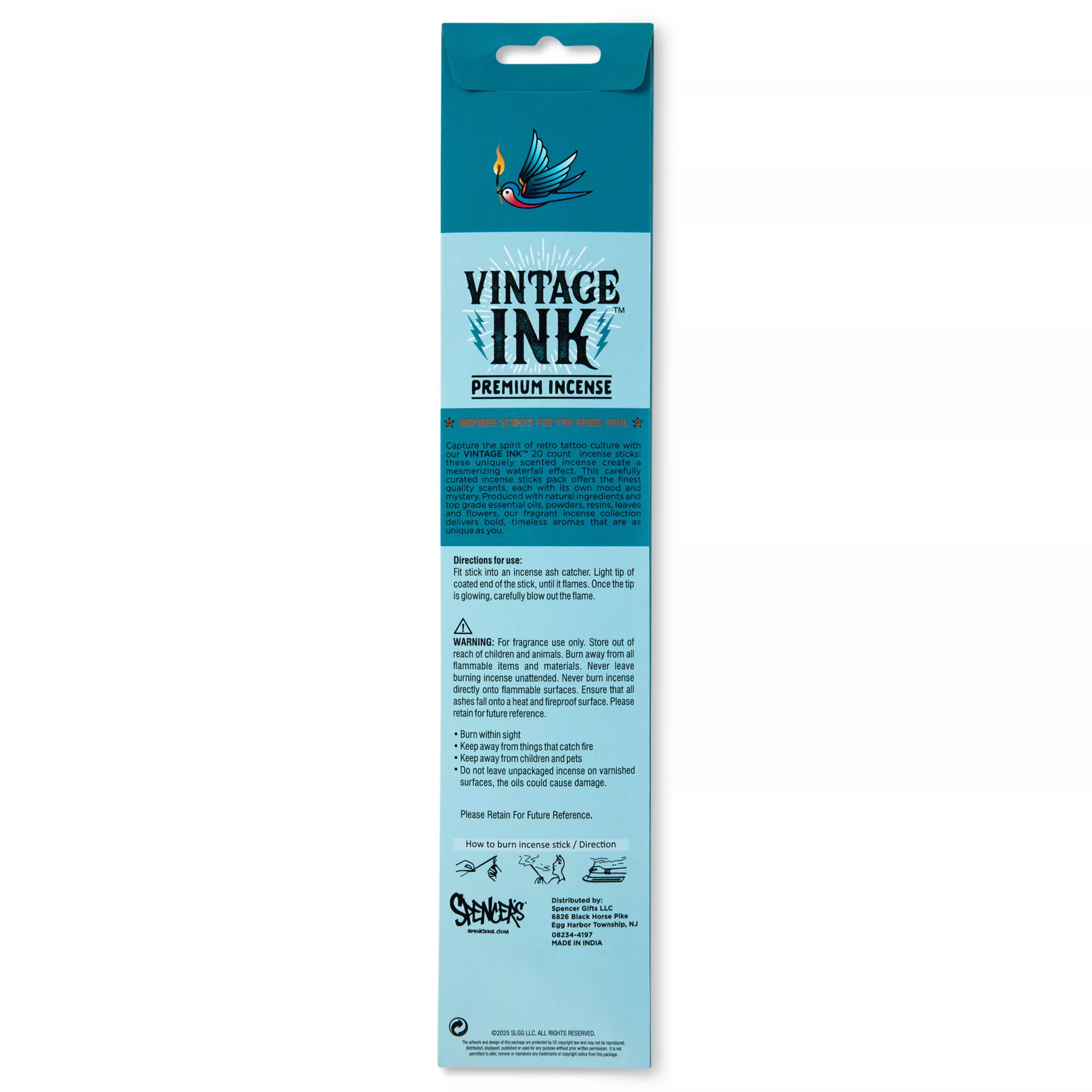 Vintage Ink Coconut Splash Incense Sticks - 20 Pack at Spencer's