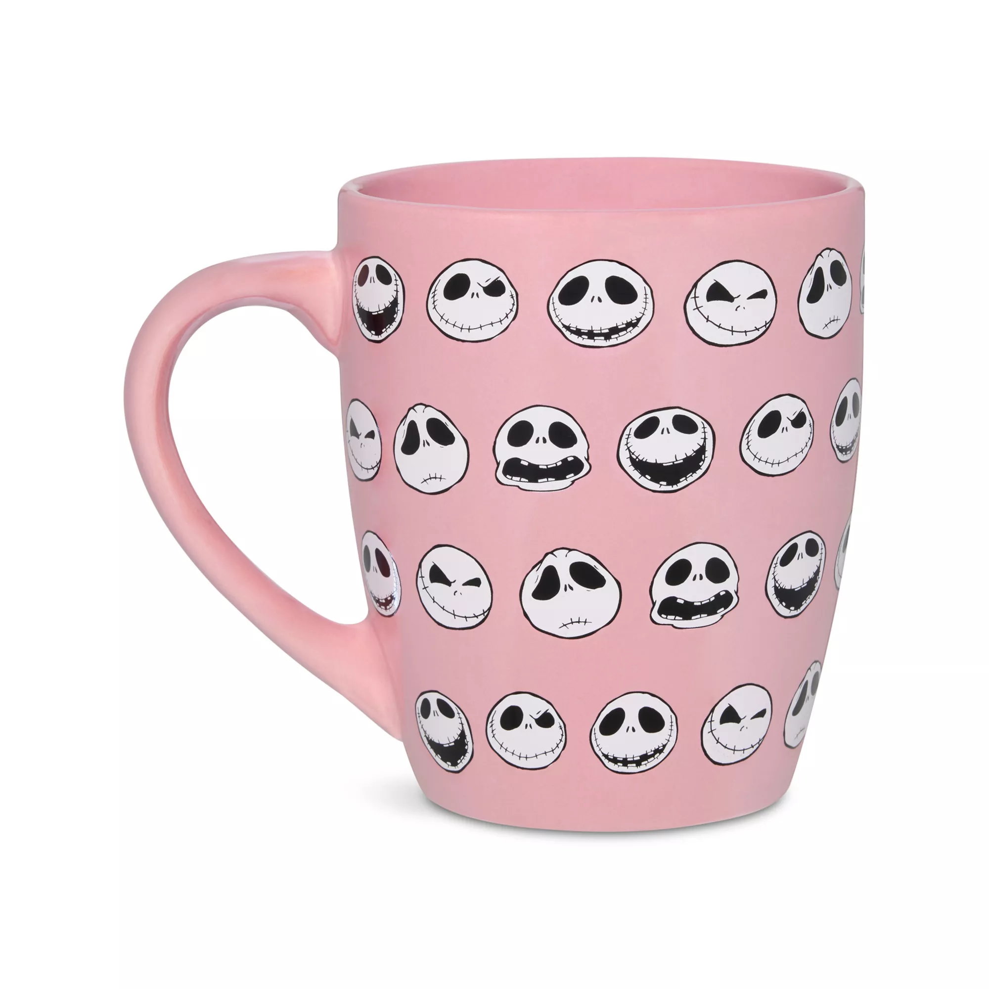 Jack Skellington Faces Pink Coffee Mug 20 oz. - The Nightmare Before Christmas