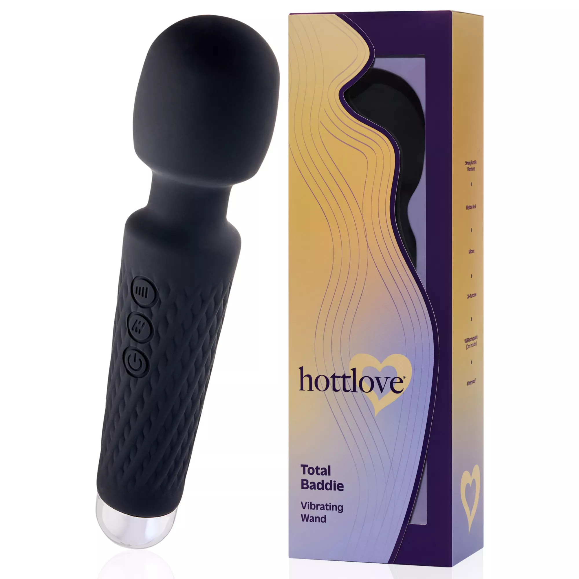 Hott Love Total Baddie Wand Massager at Spencer's