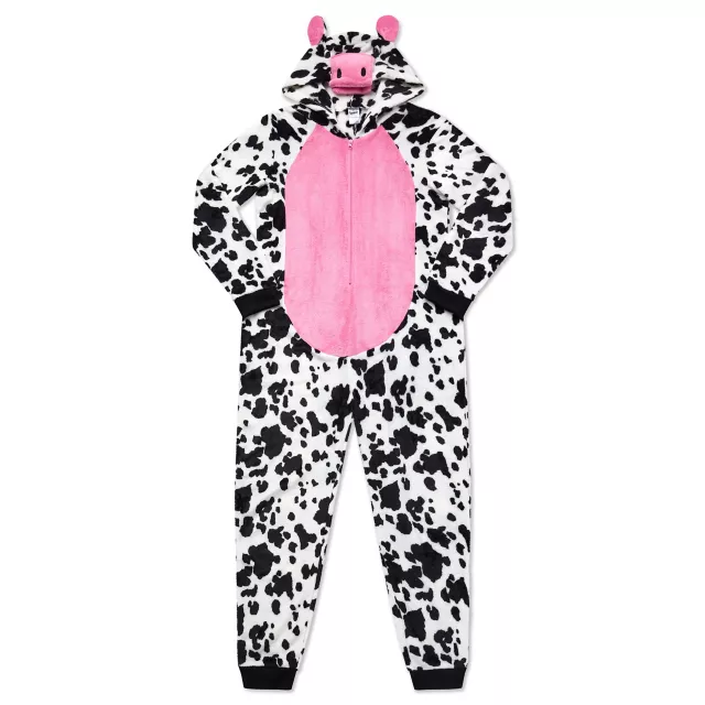 3D Cow Jumpsuit at Spencer's