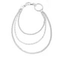 Silver Triple Row O-Ring Wallet Chain at Spencer's
