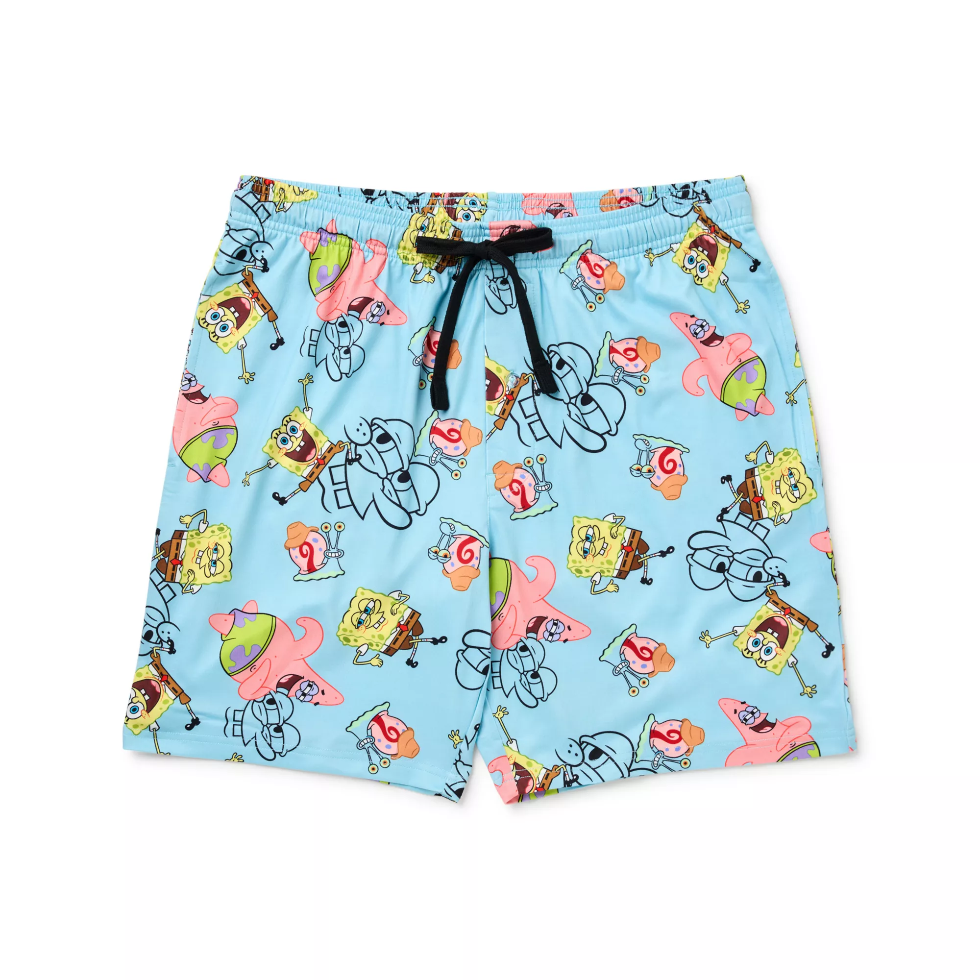 SpongeBob SquarePants Character Collage Lounge Shorts at Spencer's