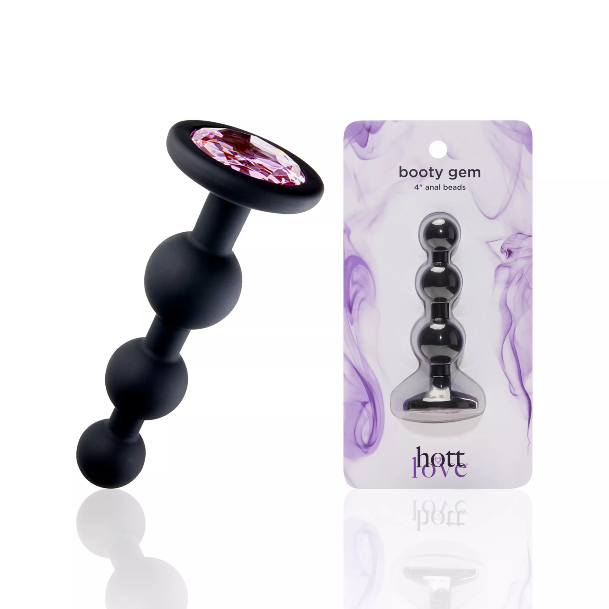 Booty Gem Anal Beads 4 Inch - Hott Love at Spencer's