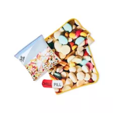 Chill Pills Fleece Blanket and Plush Set at Spencer's
