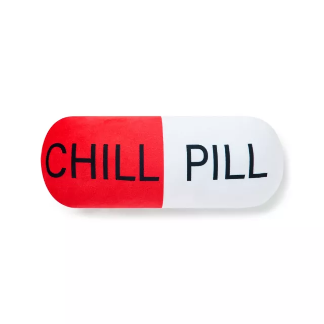 Chill Pills Fleece Blanket and Plush Set at Spencer's